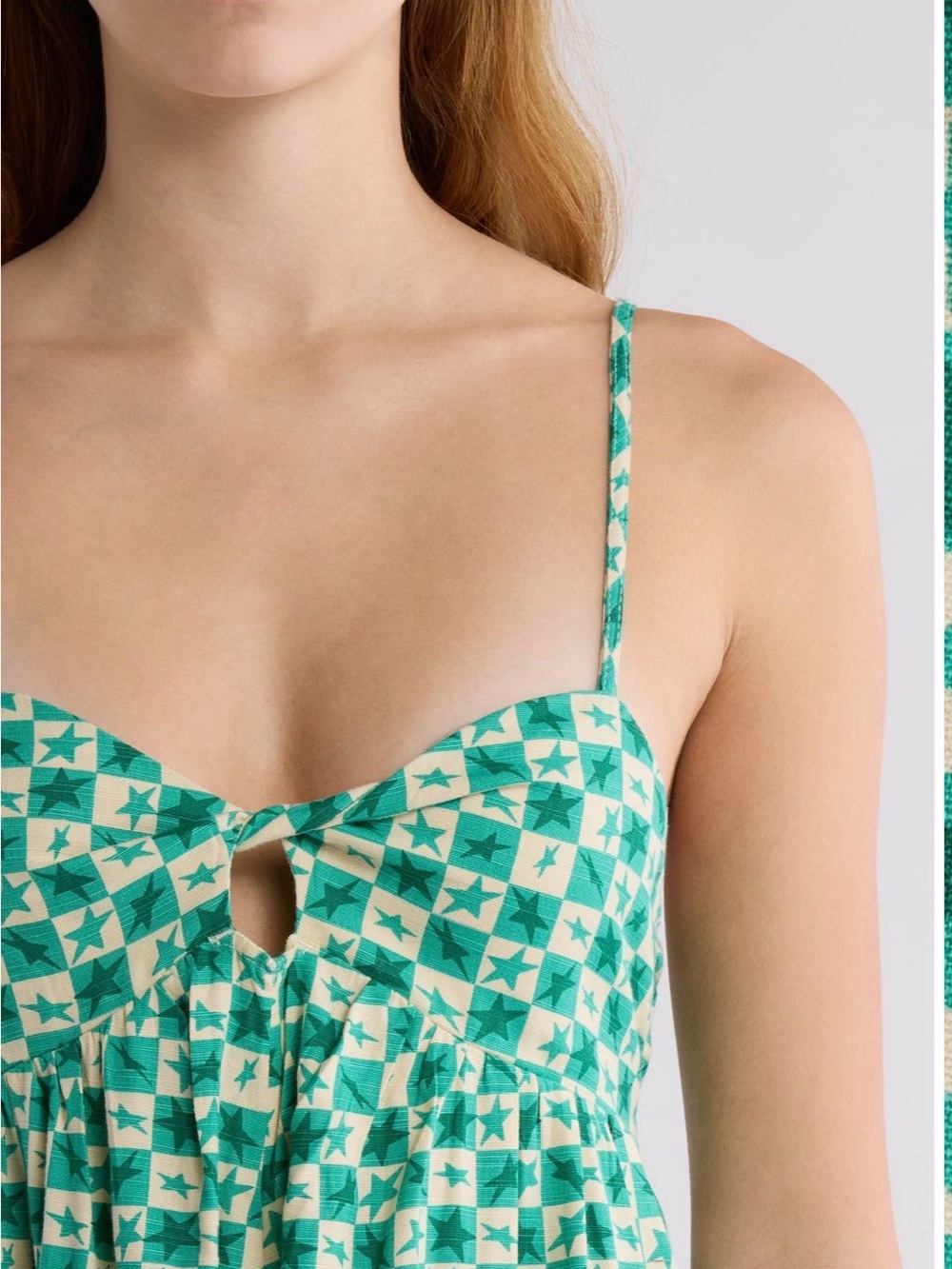 Billabong Green Patterned Romper - Picture 4 of 9